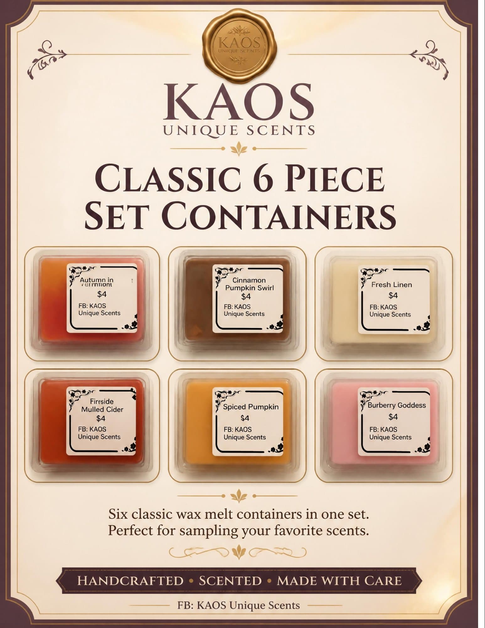 Classic Tart Container Set